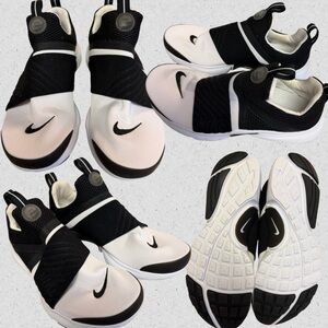 Nike Monochrome Slip-On Sneakers Kids 6Y (Womens 7.5-8)